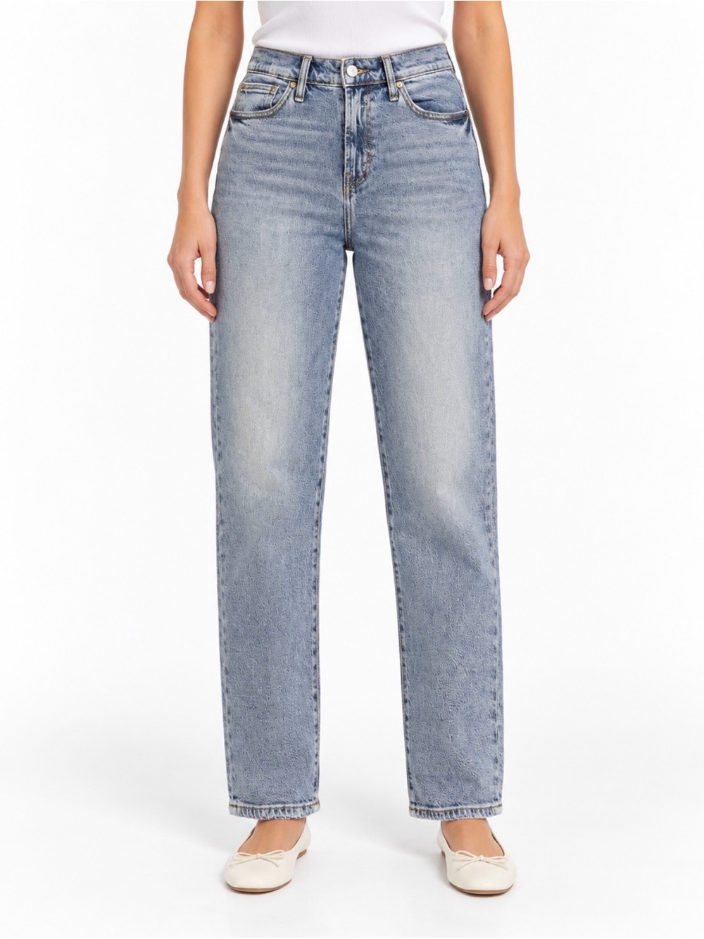 Habitual Light Blue High-Rise Straight Leg Jeans Size 10/30